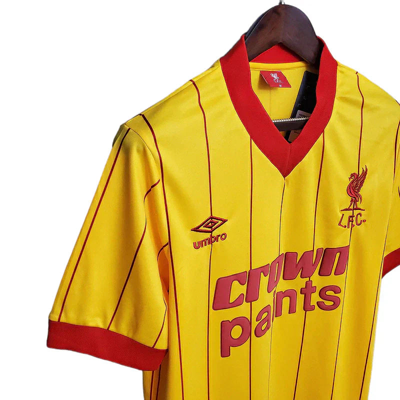 Maillot Homme Rétro Liverpool Amarela - 1984