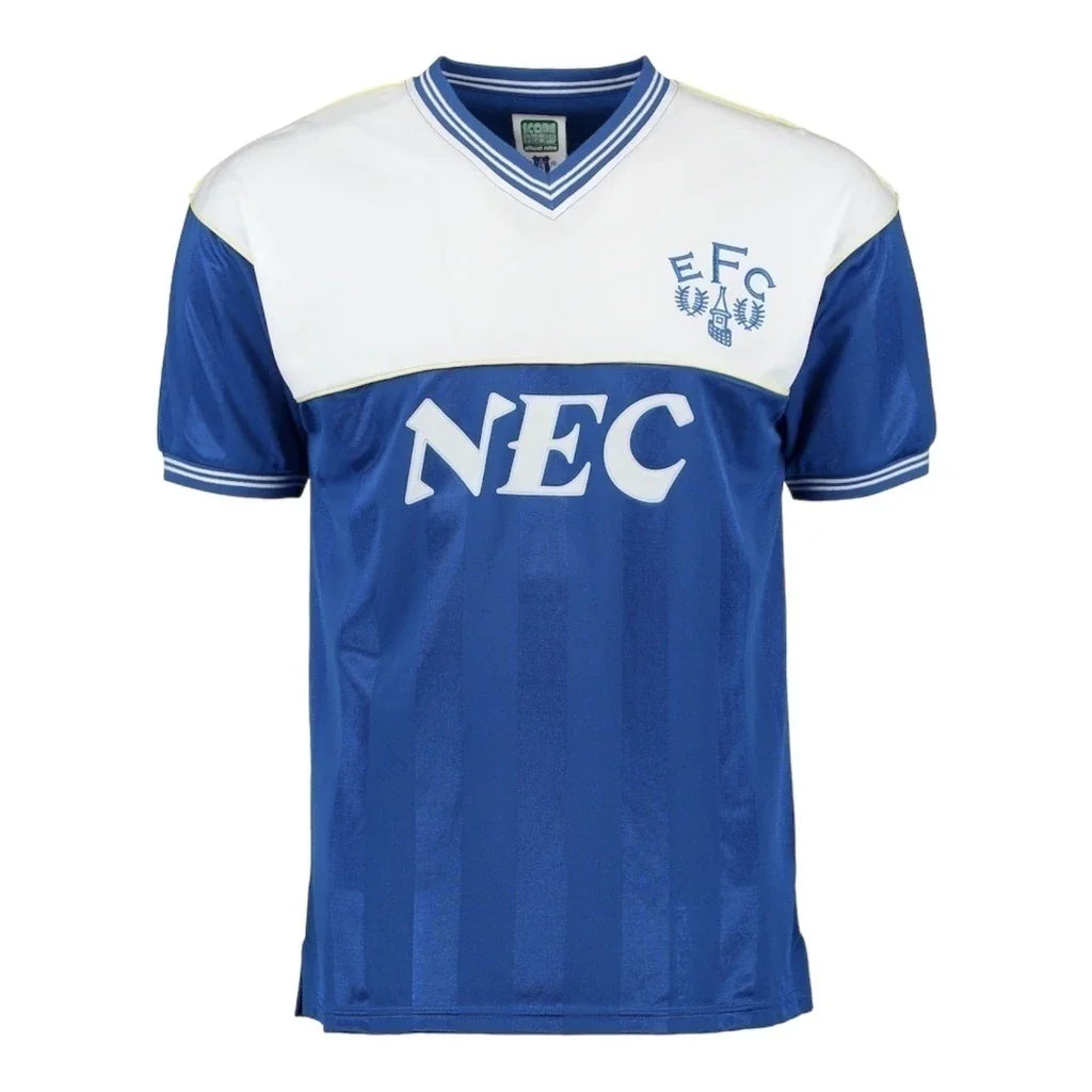 Camiseta retro de hombre Everton - 1986