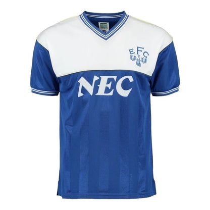 Camiseta retro de hombre Everton - 1986