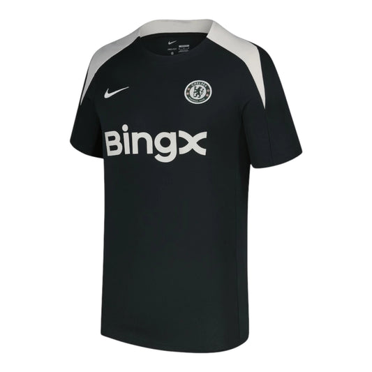Camiseta de Entrenamiento Negra Chelsea para Hombre - 25/26