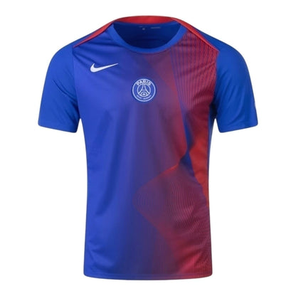 Camiseta de hombre PSG prepartido azul y roja - 25/26