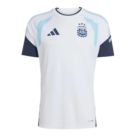 Camiseta de entrenamiento de la Selección Argentina para hombre Blanca - 26/27