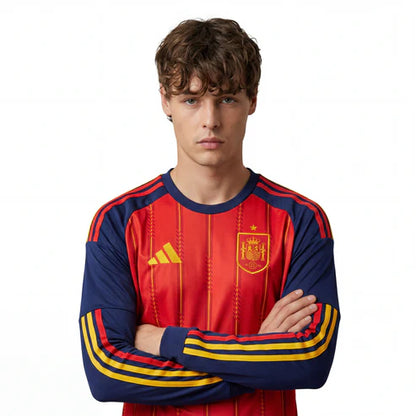 Camiseta de manga larga de la selección nacional de España para hombre - Local 26/27