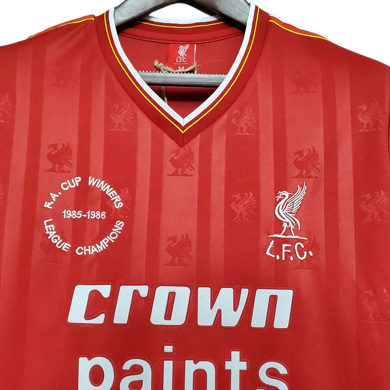 Maillot Rétro Homme Liverpool Rouge - 1985/1986