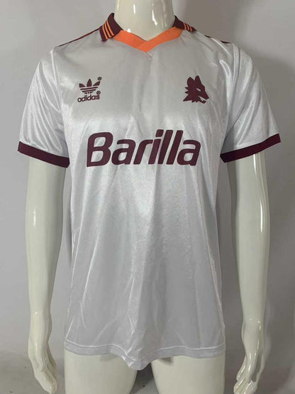 Man's Retro Jersey Roma Team Away - 1992/1994